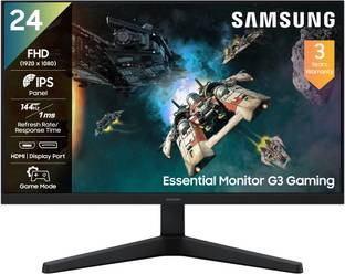 Samsung G3 Gaming Monitor 60.4 cm (24 inch) Full HD LED Backlit IPS Panel Gaming Monitor (LS24HG310EWX...