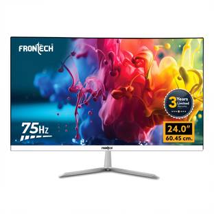 Frontech Ultima Series 60.96 cm (24 inch) Full HD LED Backlit VA Panel Monitor (MON-0072)