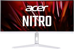 Acer Nitro 74.93 cm (29.5 inch) Curved WFHD VA Panel with ErgoStand, VESA DisplayHDR 400, 1500R Curvat...