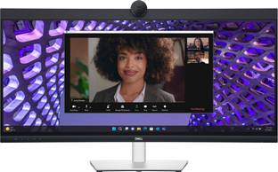DELL P-Series 86.36 cm (34 inch) Curved WQHD LED Backlit IPS Panel Monitor (P3424WEB)
