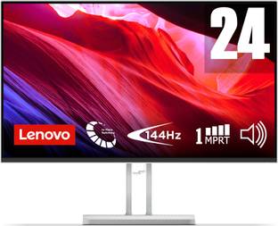 Lenovo L Series 60.96 cm (24 inch) Full HD IPS Panel with 2x3W Speakers, 99%sRGB, 1x HDMI 1.4, 1x VGA,...