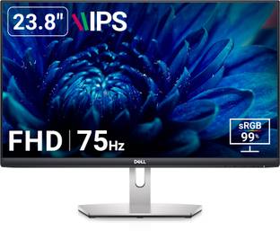 DELL S Series 60.45 cm (23.8 inch) Full HD IPS Panel with 3-Years warranty, 99% sRGB, Low Blue Light technology, HDMI x2, Tilt adjustment, Ultra Thin Bezel Monitor (S2421HNM / S2421HN)