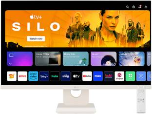 LG 27 inch Full HD IPS Panel with webOS, Apple AirPlay 2,HomeKit compatibility, 5Wx2 speakers, Magic remote compatible Smart Monitor (27SR50F-WA.ATRMJSN)