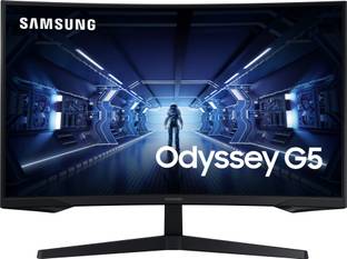 Samsung 68.58 cm (27 inch) Curved WQHD LED Backlit VA Panel Gaming Monitor (LC27G55TQBWXXL)