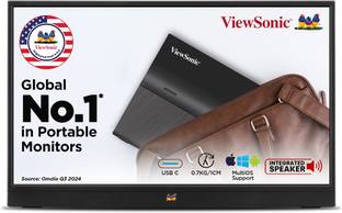 ViewSonic 39.62 cm (16 Inch) Full HD LED Backlit IPS Panel with AudioVisual Extension for Mobiles & La...