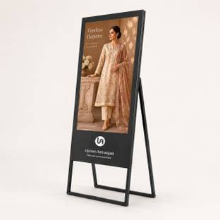 Uprisen Antraajaal 109.22 cm (43 inch) Full HD IPS Panel Monitor (43 Inch A Shape Digital standee)