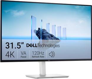 DELL 32 Plus 4K Monitor 81.28 cm (32 inch) 4K Ultra HD LED Backlit VA Panel Monitor (S3225QS-(3840X216...
