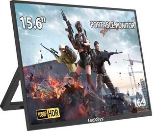 leoxsys 39.62 cm (15.6 inch) Full HD LED Backlit IPS Panel Monitor (10 Touch Capactive,300nits brightness, IPS,HDR,LEO-LPT156OC)