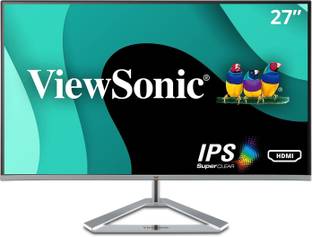 ViewSonic VX2776-SH 68.58 cm (27 inch) Full HD LED Backlit IPS Panel Monitor (Frameless Bezel, 75Hz, F...