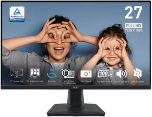 MSI 68.58 cm (27 inch) Full HD IPS Panel with EyesErgo Technology, Anti-Flicker, Less Blue Light, Anti...