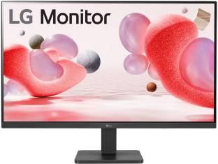 LG 27 inch Full HD IPS Panel with 3-Side Borderless Display,Tilt-able Stand, Black Stabilizer, OnScree...