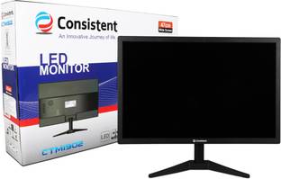 Consistent 46.99 cm (19 inch) HD TN Panel Monitor (CTM1902)