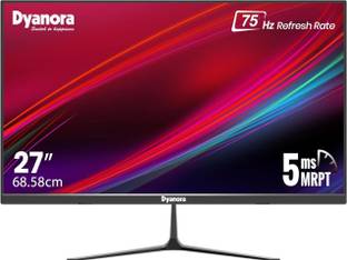 Dyanora 68.58 cm (27 inch) Full HD VA Panel Anti-Glare Screen with Ultra Slim Bezel-Less Design, Free Sync and 2 X 3W Inbuilt Speakers, Monitor (DY-MN27F0N)