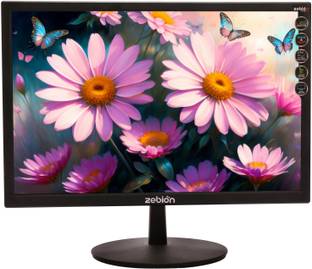 zebion 46.99 cm (18.5 inch) Full HD TN Panel Monitor (HDMI & VGA Input, Max Resolution 1366 X 768, 1 Year Warranty)