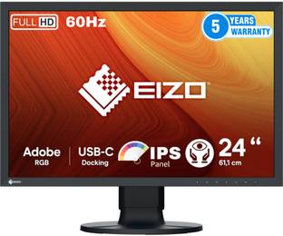 EIZO 61.21 cm (24 inch) WUXGA LED Backlit IPS Panel Monitor (CS2400S 24.1" Monitor for PC – 99% Adobe ...
