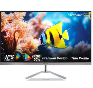 ViewSonic VX2776-SH 68.58 cm (27 inch) Full HD LED Backlit IPS Panel Monitor (Frameless Bezel, 75Hz, F...