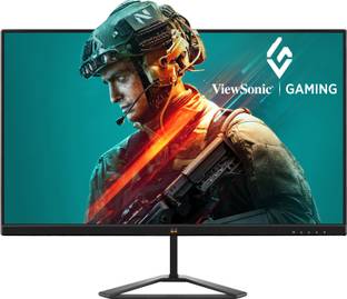 ViewSonic 60.96 cm (24 inch) Full HD IPS Panel with HDR10, 104 sRGB, Eye Care, Wall Mount, Tilt, 2 x HDMI, 1 x Display Port, Wide View Angle Gaming Monitor (VX2479-HD-PRO)