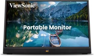 ViewSonic 39.62 cm (15.6 Inch) Full HD LED Backlit IPS Panel with AudioVisual Extension for Mobiles & ...
