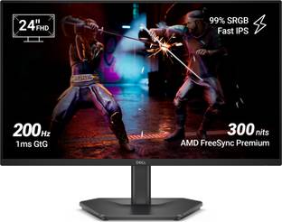 DELL SE Series 60.96 cm (24 inch) Full HD IPS Panel with HDR 10, 300nits, 1000:1 Contrast, 99% Srgb, T...