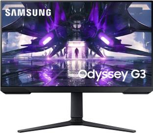 Samsung Odyssey G3 68.58 cm (27 inch) Full HD VA Panel with HAS, 3-Sided Borderless Display, Eye-Saver Mode, Flat Gaming Monitor (LS27AG30ANWXXL)