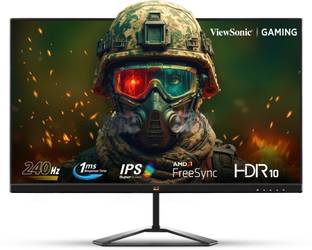 ViewSonic 60.96 cm (24 inch) Full HD LED Backlit IPS Panel with HDR10, HDMI, DP Gaming Monitor (VX2479...