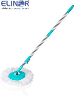 ELINOR NEW EXCITING COMBO SET OF MOP PIPE SET DISH AND MICROFIBER REFILL Mop Rod
