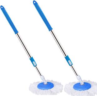 THUNDER FIT START FRESH Classic Combo Spin Bucket Mop Stick -19 String Mop