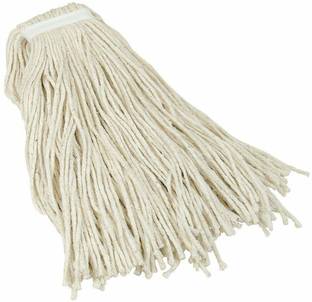 KWEL Cotton Mop Refill 300 g (White) -Set of 2 Wet & Dry Mop