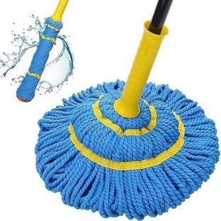 Flipkart SmartBuy Self-Wringing Twist Mops for Floor Cleaning with Long Handle Easy Mop(Set of 1) Sponge Mop