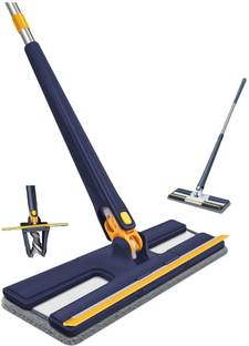 romj Romj Mop Floor Cleaner|Self-Squeeze Floor Mop|Cleaning Mop With Wiper-1Extra Pad Wet & Dry Mop