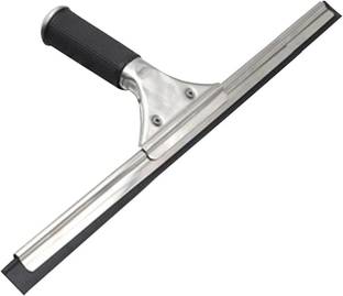SOLACE HYGIENE Stainless Steel Squeegee with Rubber Blade-Ideal for Bathrooms,Windows & Floors Wipes