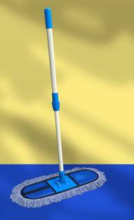 Livronic Effortlessly Clean Floors with 24Inch Wet and Dry Mop 5-FEET HANDLE (FULL SET) Wet & Dry Mop
