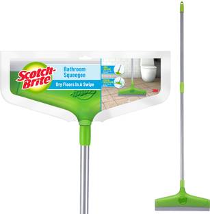 Scotch-Brite Bath Squeegee with Telescopic handle Floor Wiper