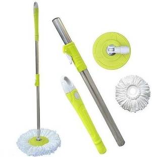 adjgang Mop stick green Mop Rod