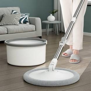 BLURISM Self Cleaning Spin Mop and Bucket Separate Clean and Dirty Water Wipes