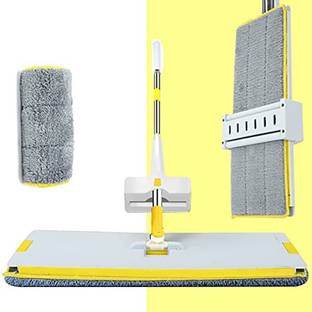 UPC Slider Squeeze Flat Mop ,Home Cleaning, Ultra Thick Super Absorbent Microfiber Flat Mop