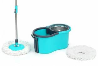 Flipkart SmartBuy Spin Mop Bucket | Floor Cleaning Mop with Bucket Mop Set