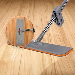 Sunvibe Microfiber Easy Standing Flat Mop for Floor Cleaning Room and Home Flat Mop
