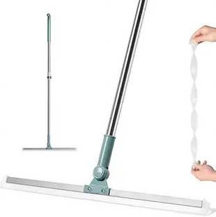 QPBM Magic Broom Silicon Floor Wiper Cleaning Squeegee effect for Bathroom or Kitchen Floor Wiper