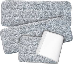 Spotzero by Milton Sterling Flat Mop 3 Pieces Replacement Mop Refill Refill