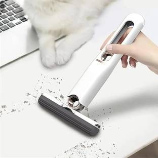 Bluwings Portable Self-Squeeze Folding Floor Desk Cleaning Mini Mop Household Wet & Dry Mop