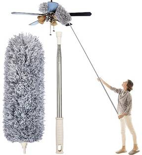 Pruthvirajsinh Microfiber Feather Duster Fan Cleaning Mop Dust Mop