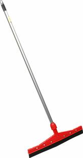 HIC Extra Heavy Duty Rubber Floor Wiper with Telescopic Rod for all kind of Floors Floor Wiper
