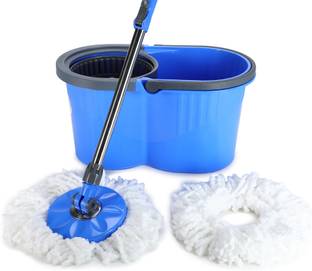 WAYMORE Plastic Magic Mop Floor Cleaner pocha with 2 Refill String Mop