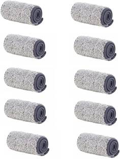 Flipkart SmartBuy Two Way Lock Mop cloth For Small Bucket Mop( 32CM X 12CM, Pack of 10 Mop Cloth) Refill