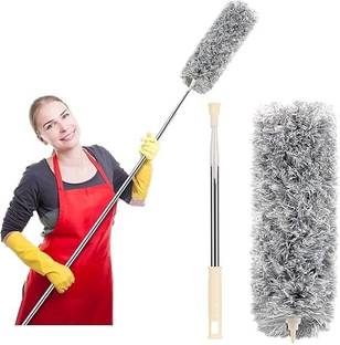 bajud Dust Cleaner Fit Ceiling Fan, Car Office Cleaning Tools Wet and Dry Duster Wet & Dry Mop