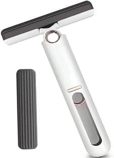 Sanivya Mini Mop, Portable Self-Squeeze, Hand-Free, Automatic, Strong Absorbent Sponge Wet & Dry Mop