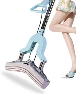 SUICUNE Poly Mop PVA Sponge Mop - Wash, Dry and Store Floor Cleaner Sponge Mop