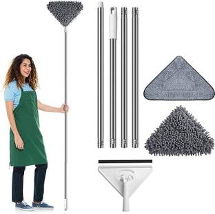 Snehshyam Mop with Long Handle, Extendable Triangle Mop Household Rotating Mop String Mop