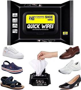 StoreupZone Quick Remove Dirt Stain Shoe Cleaner Wipes Shoe Wipes for Sneakers Cleaning Kit Wipes